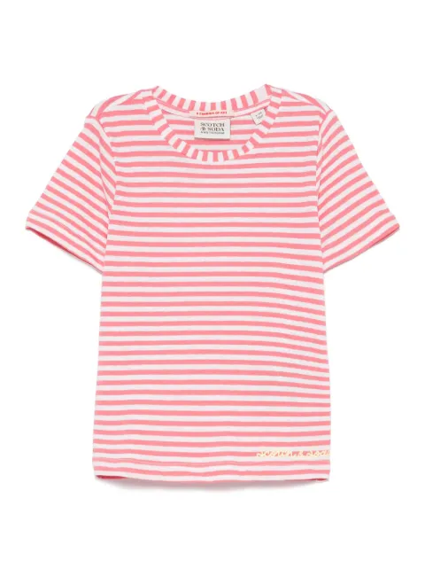 Scotch & Soda Kids striped T-shirt