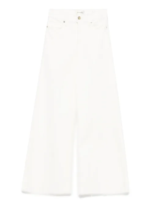 FRAME jean Le Palazzo - Blanc - FRAME - Modalova
