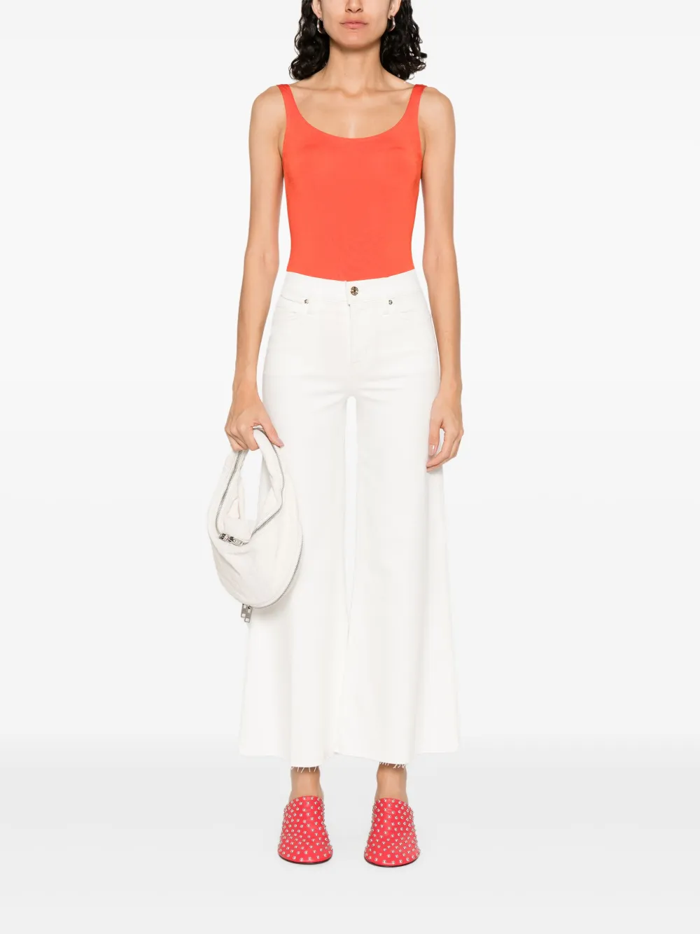FRAME Le Palazzo jeans - Wit