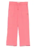 Scotch & Soda Kids crinkled cotton trousers - Pink