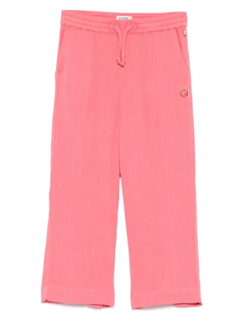 Scotch & Soda Kids pantalones con efecto arrugado