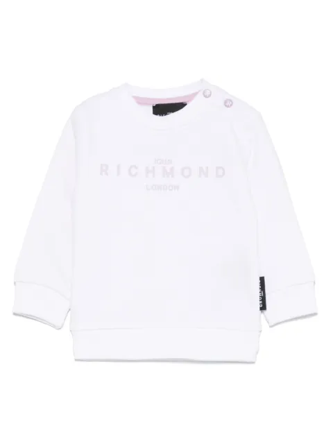 John Richmond Junior sweat à logo imprimé