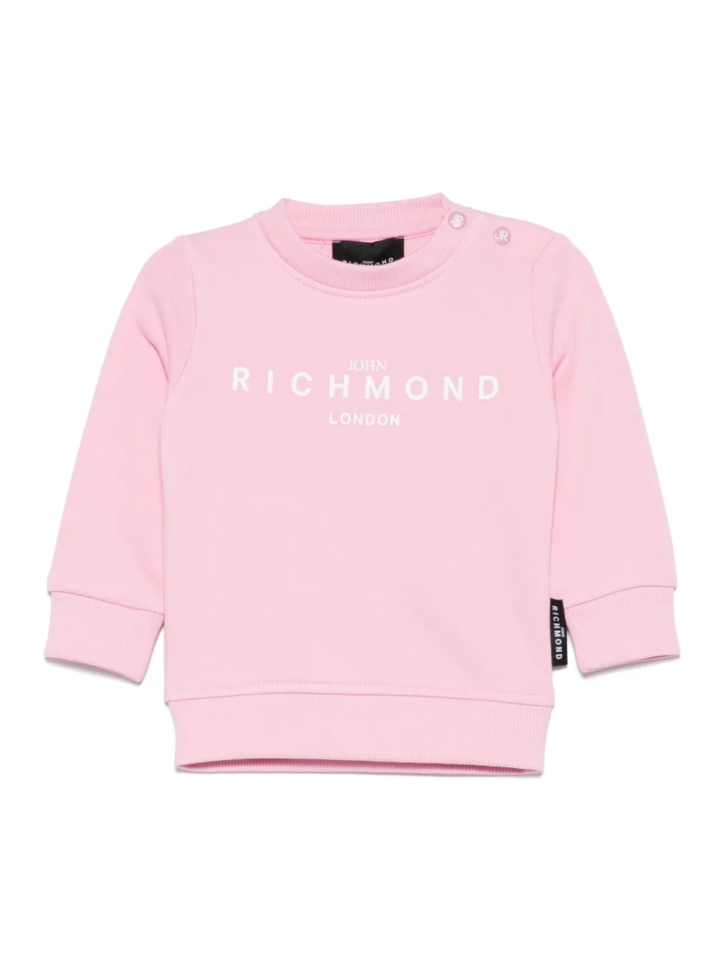 John Richmond Junior Sweater met logoprint Roze