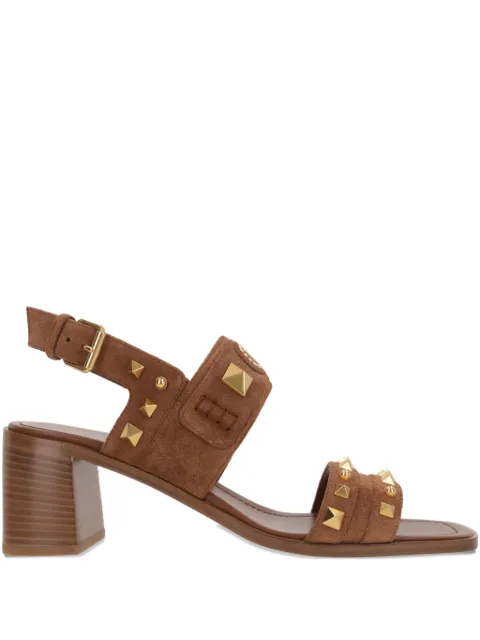Valentino Garavani 60mm Plaster Caster studded suede sandals