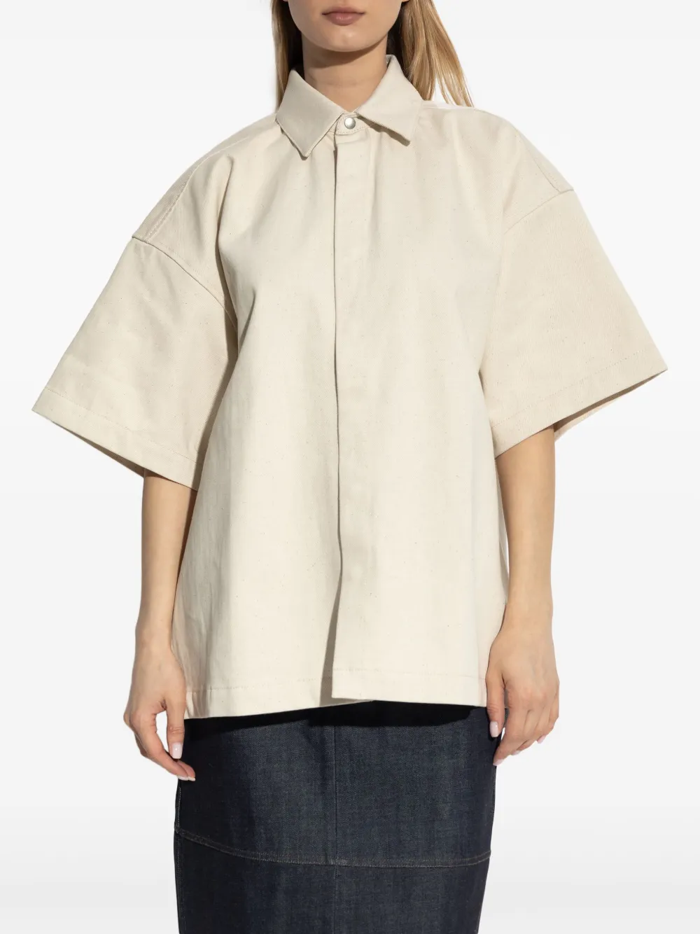 Jil Sander+ Poplin Shirt In Neutrals