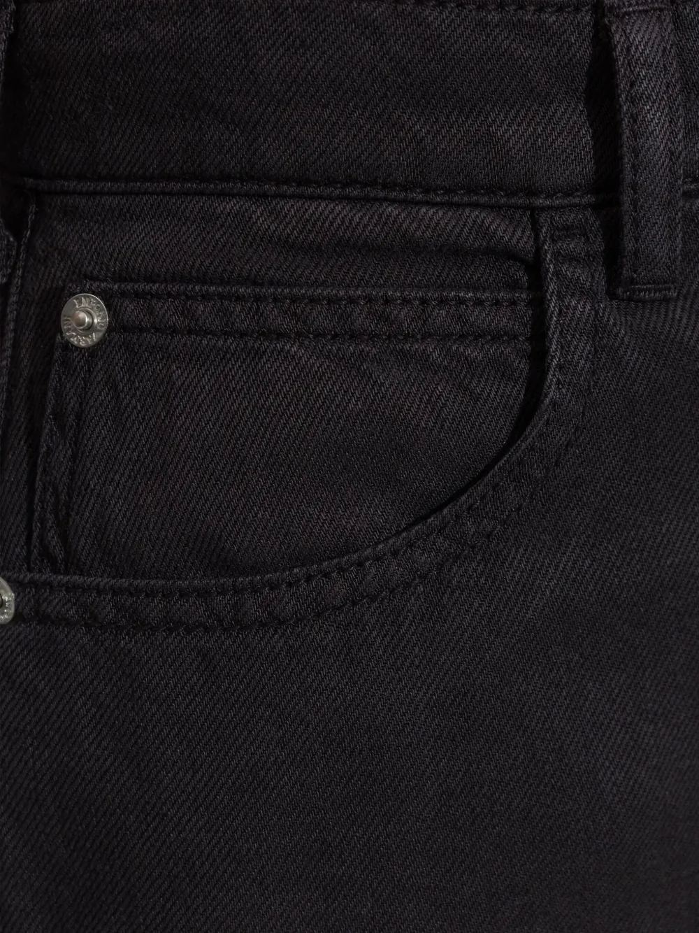 Emporio Armani Straight jeans Zwart