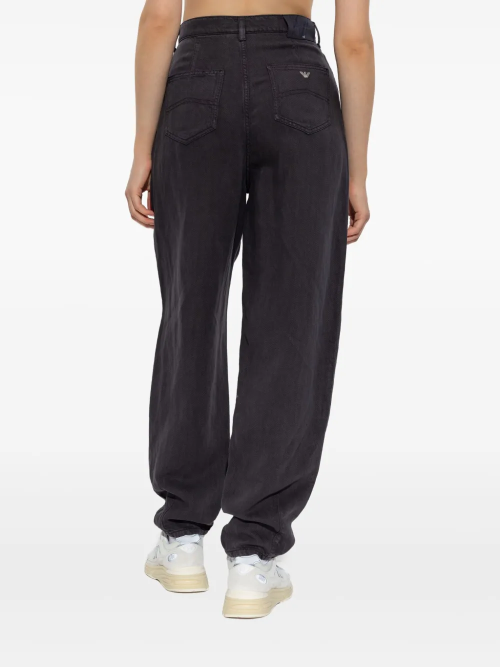 Emporio Armani Straight jeans Zwart