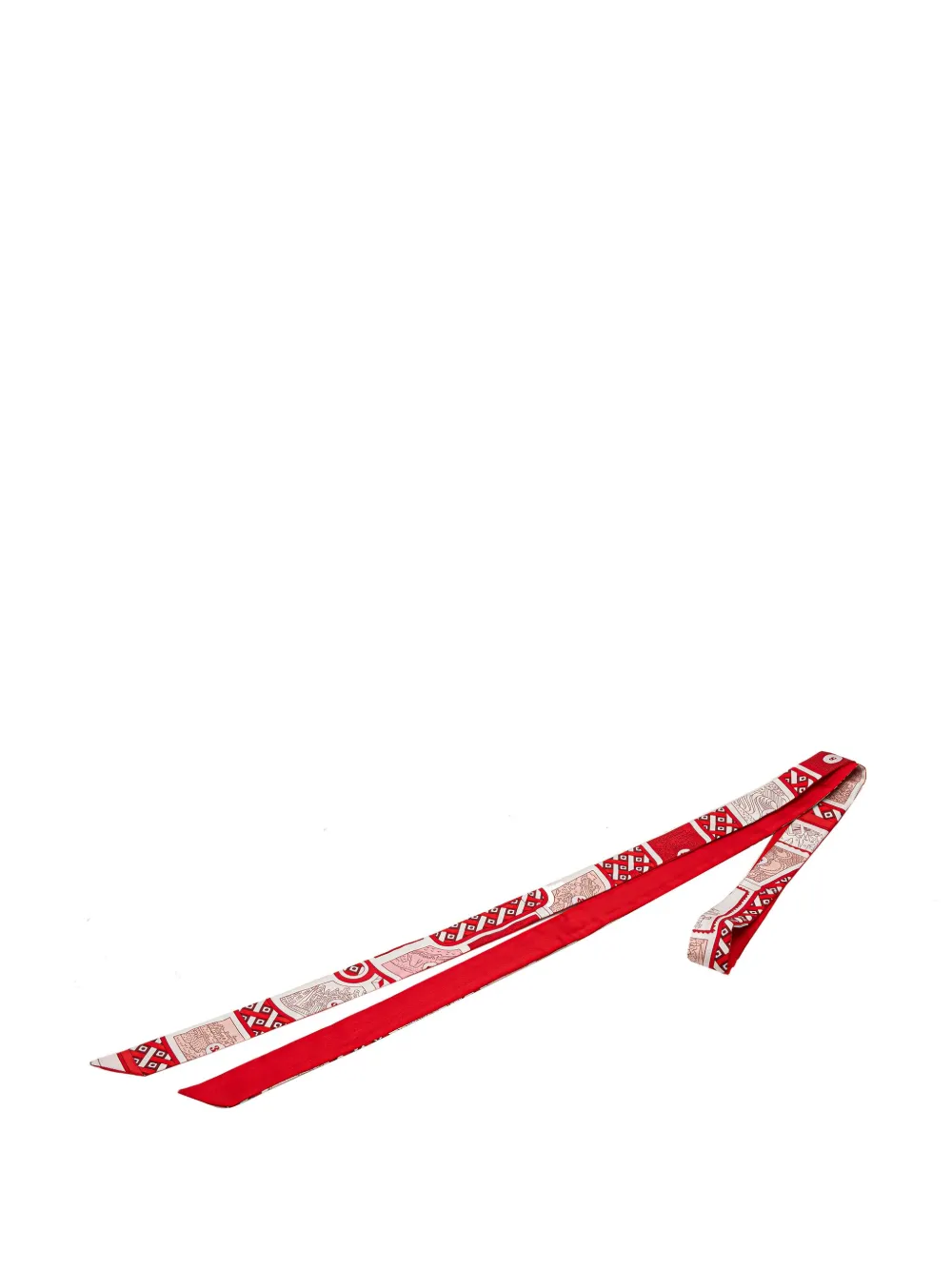 Hermès Pre-Owned 2000-2020 Le Tour Du Monde Twilly Silk Scarf scarves | Image 2