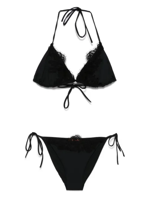 Ermanno Scervino bikini con ribete de encaje