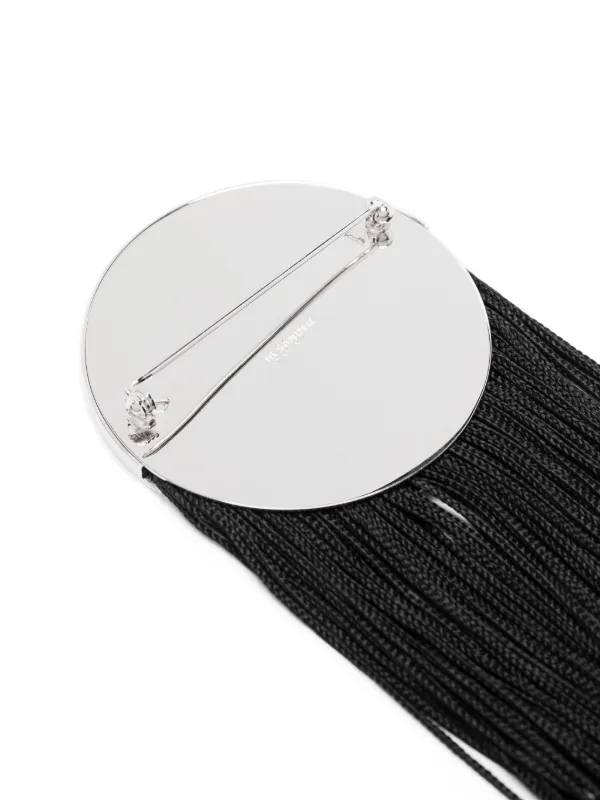 レア【ジルサンダー】シルバトーン ブローチ Jil Sander ツートーン ブローチ | シルバートーン | FARFETCH JP