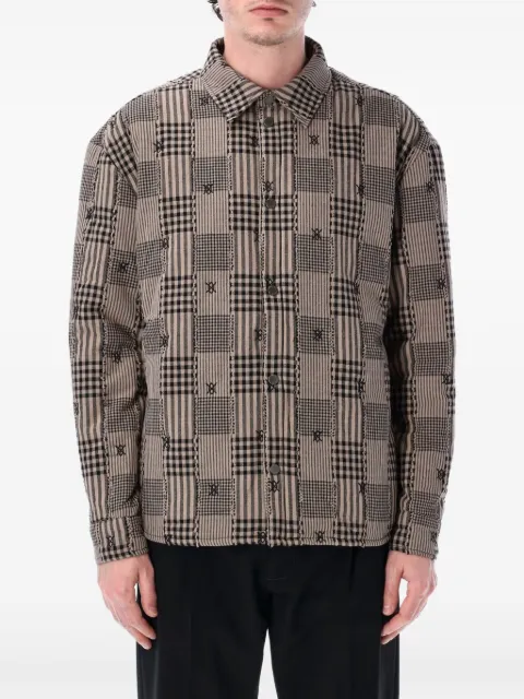 Daily Paper camisa con cuadros estampados