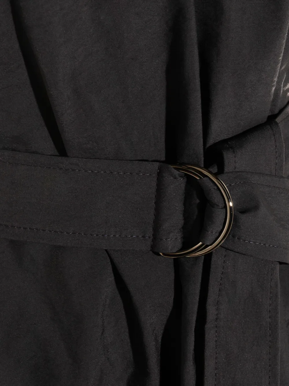 Brunello Cucinelli Popeline midi-jurk Blauw