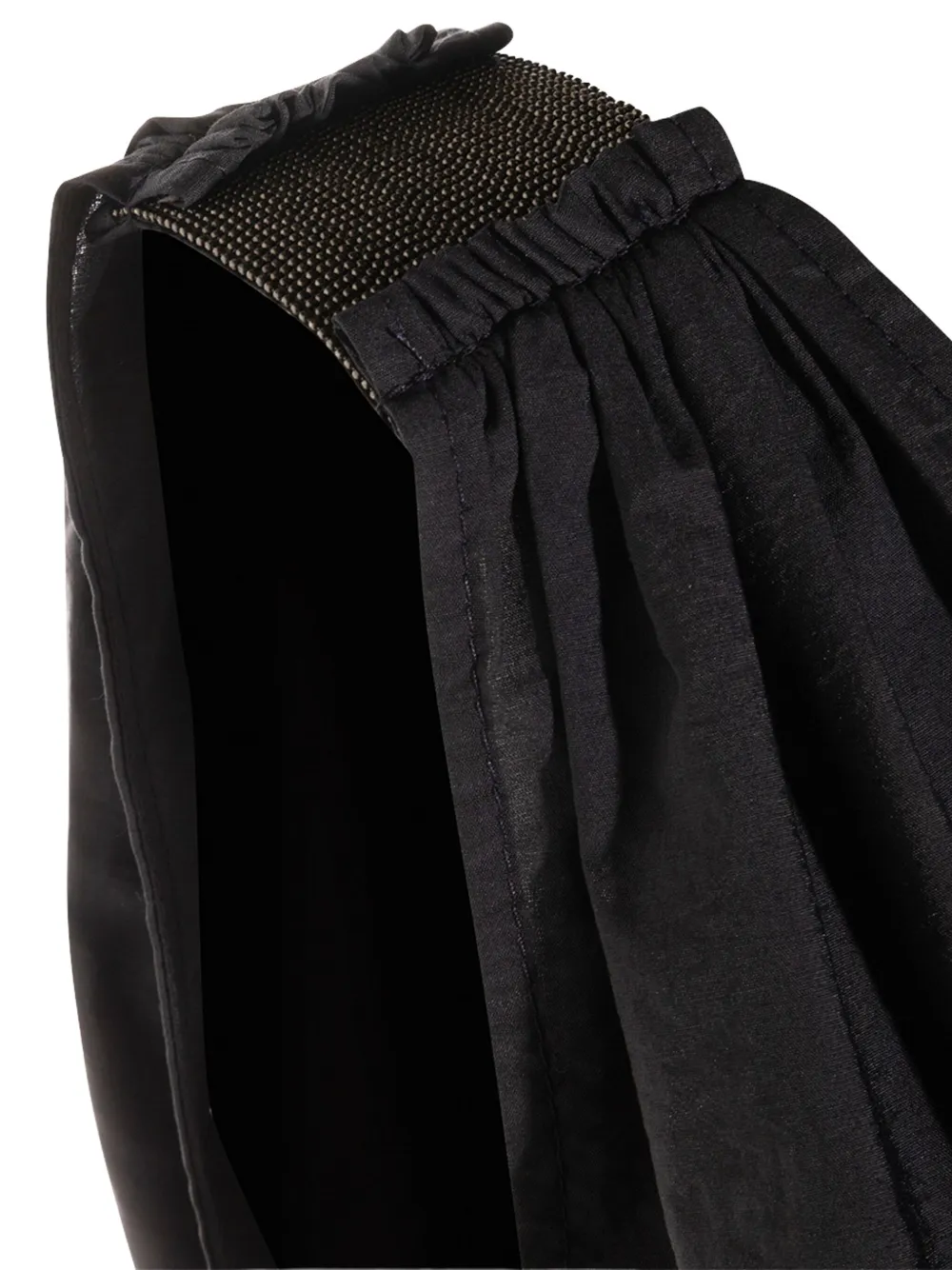 Brunello Cucinelli Popeline midi-jurk Blauw