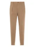 Incotex logo-patch trousers - Neutrals