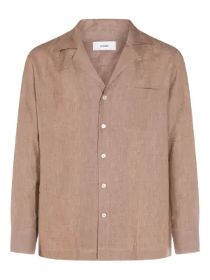 【関税込み】LARDINI MEN'S CLASSIC SHIRT Lardini/ラルディーニ｜ウール シャツ アンド リラックス デザイン