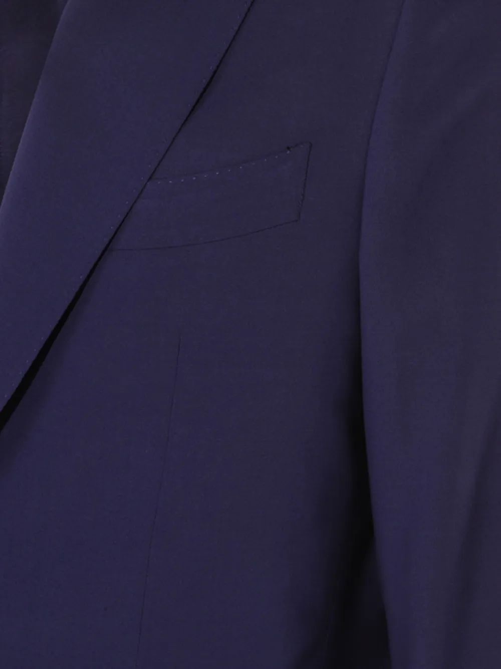 Canali Pak met enkele rij knopen Blauw