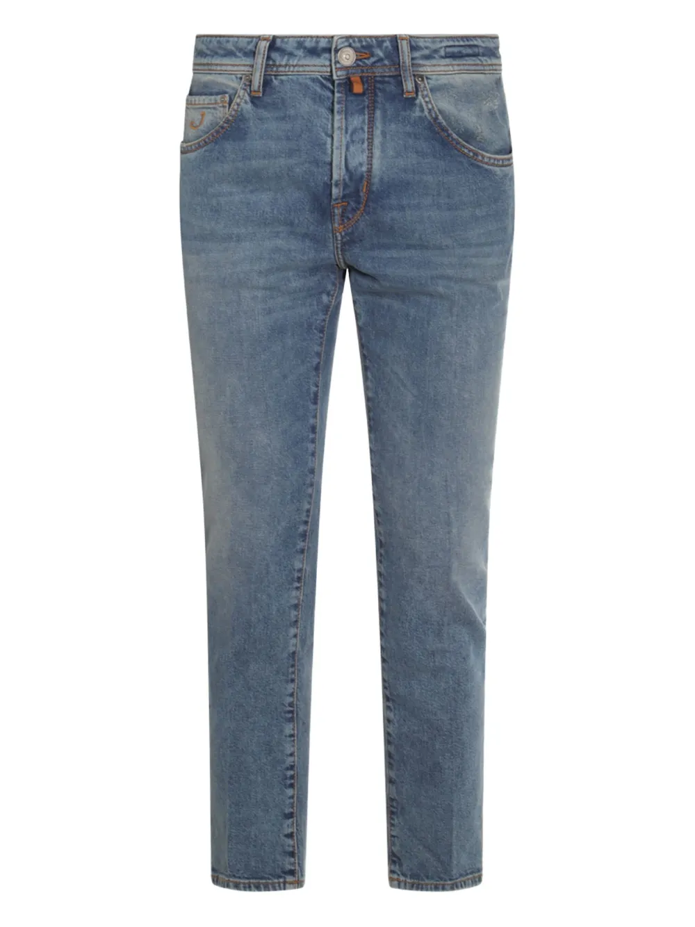 Jacob Cohën washed effect jeans | Blue | Image 1