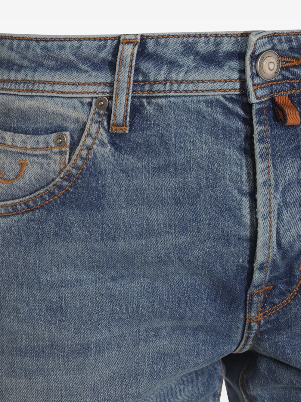 JACOB COHEN WASHED EFFECT JEANS