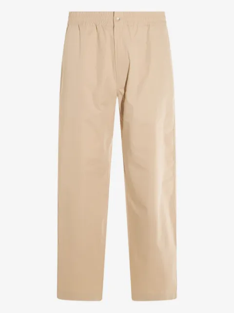 Maison Kitsuné cotton straight-leg trousers