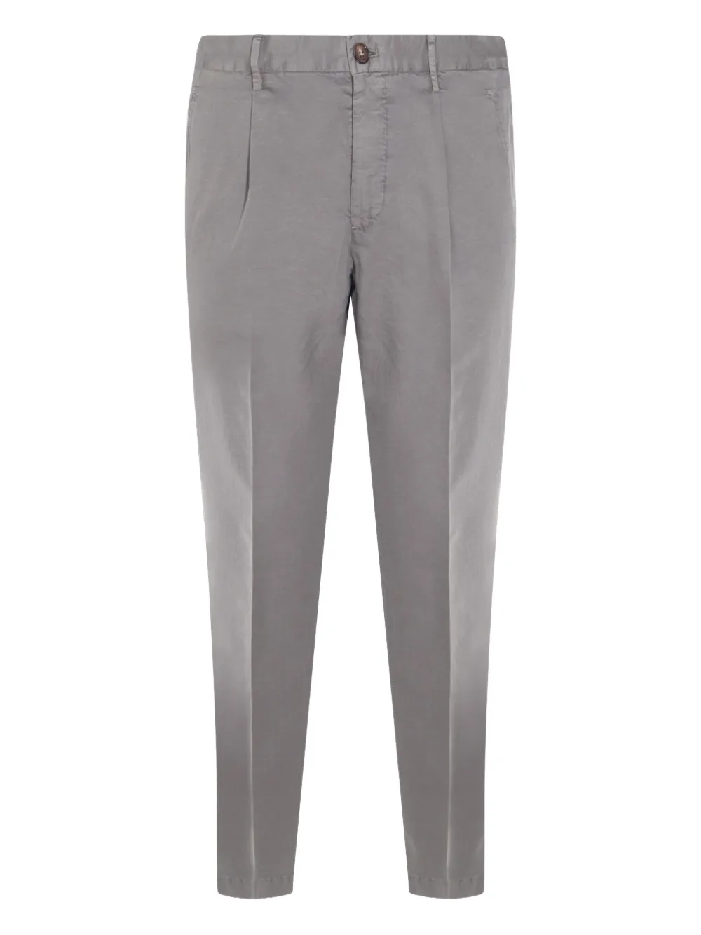 Incotex pressed-crease trousers | Grey | Image 1