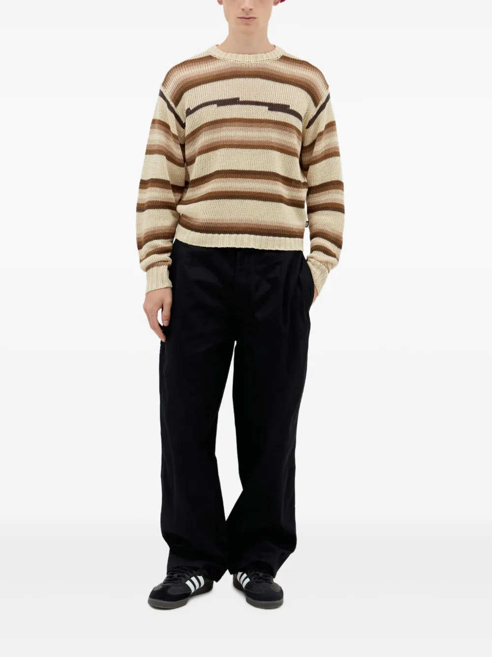 Jason Markk striped crew-neck sweater | Knitted Sweaters | Image 2