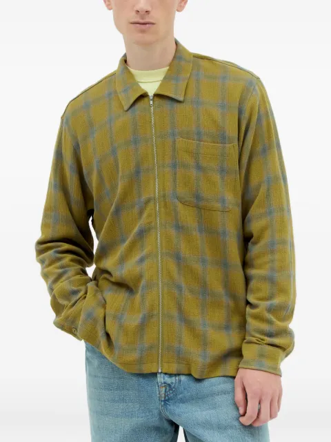 Jason Markk plaid-check shirt