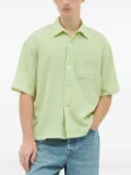 Jason Markk crinkled shirt - Green