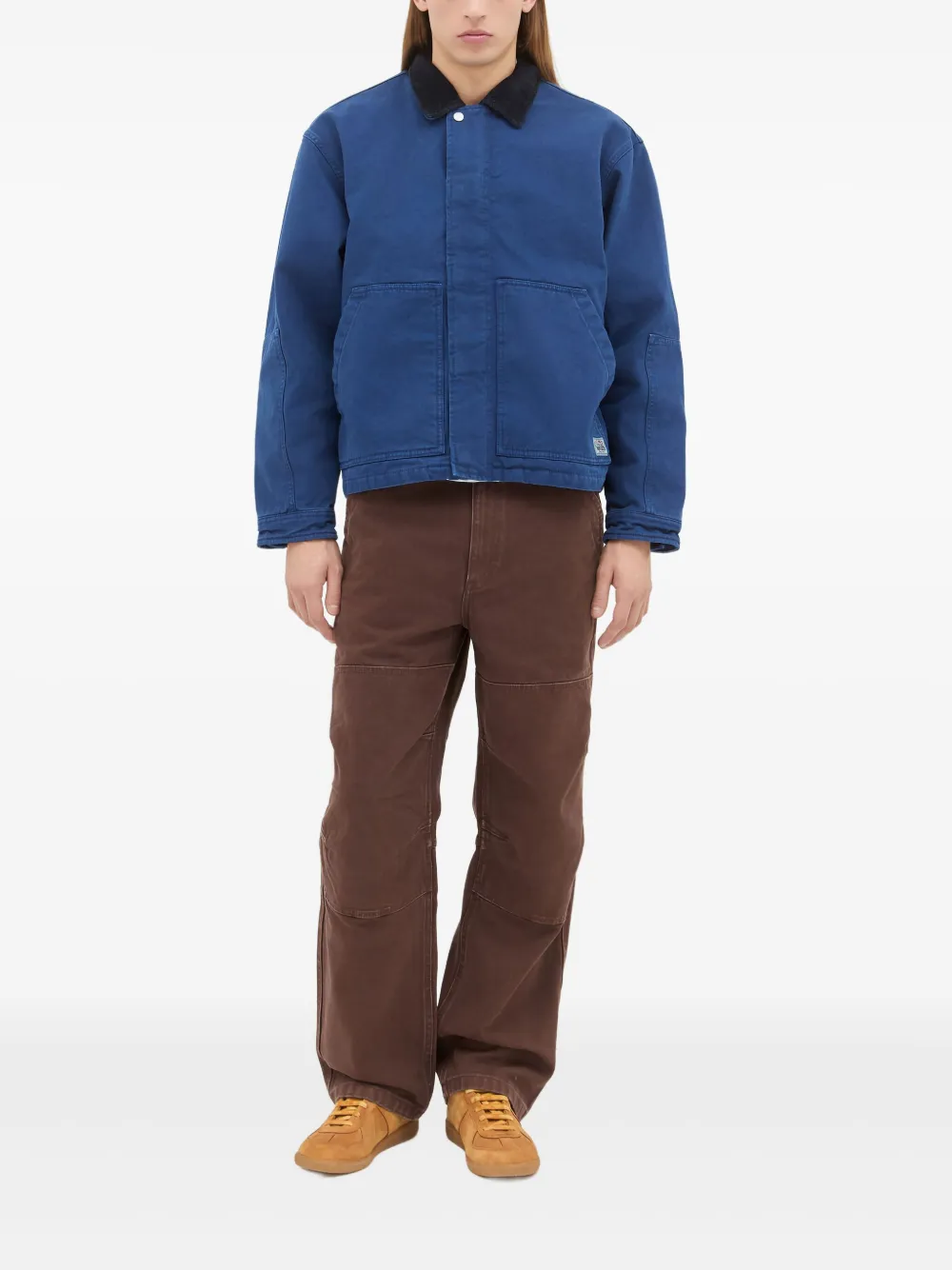 Jason Markk knee-panelling cotton trousers - Bruin