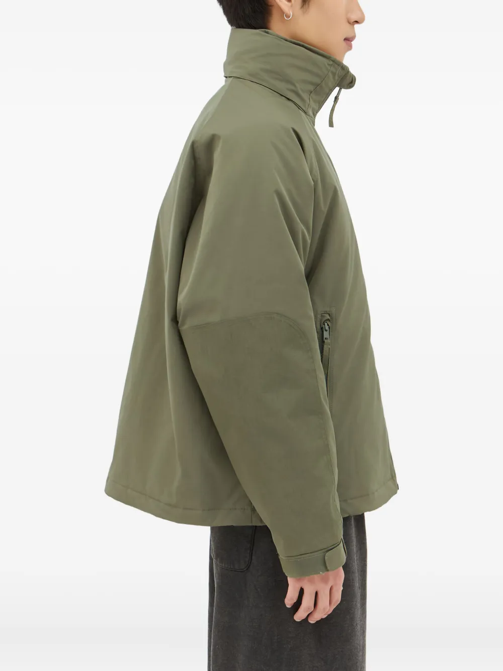 Jason Markk Logo-embroidered Windbreaker In Gold