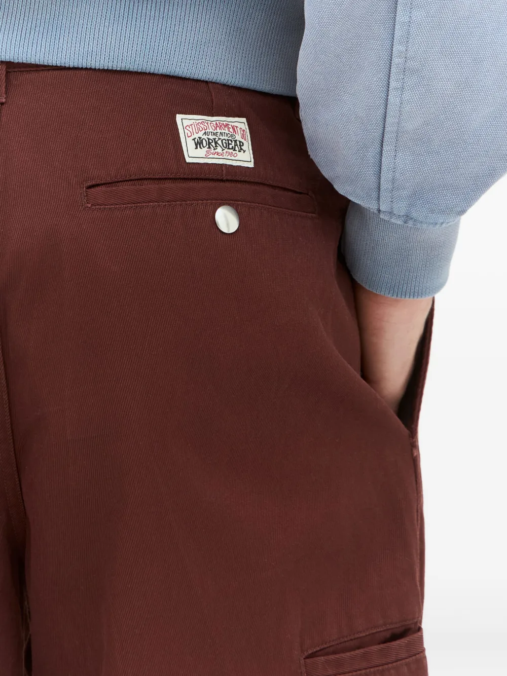 Jason Markk Cotton Trousers In Brown