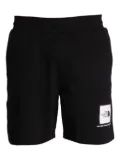 The North Face logo-print track shorts - Black