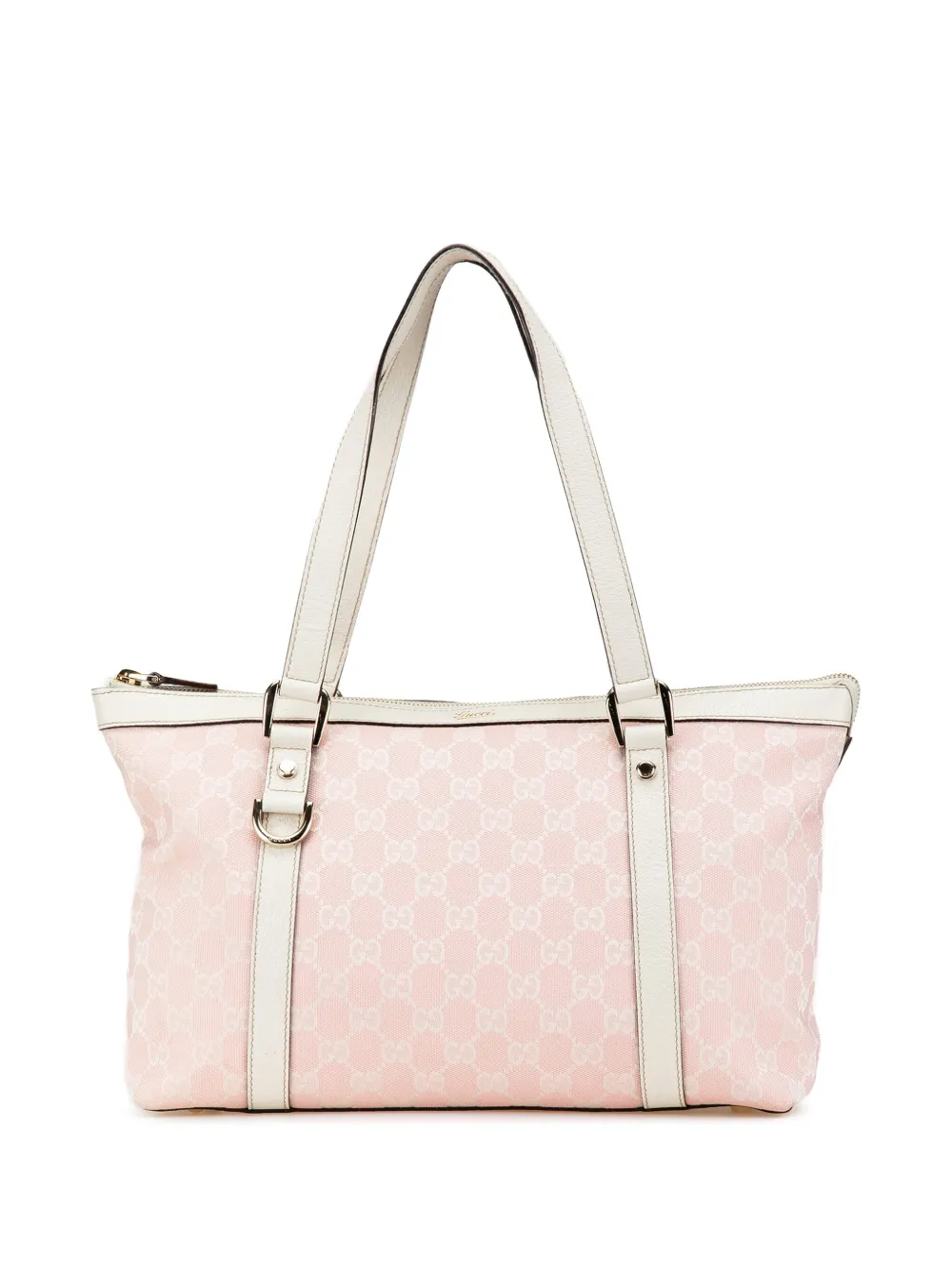 Gucci Pre-Owned 2000-2015 GGキャンバス アビー Dリング トートバッグ - ピンク Gucci Pre-Owned 2000-2015 GGキャンバス アビー Dリング トートバッグ - ピンク