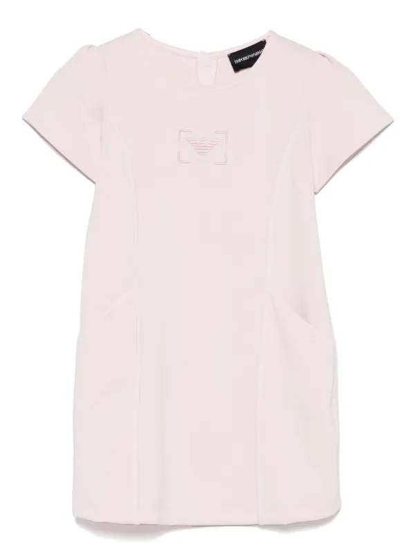 EMPORIO ARMANI キッズ　ワンピース Emporio Armani Kids ロゴ ワンピース | ピンク | FARFETCH JP