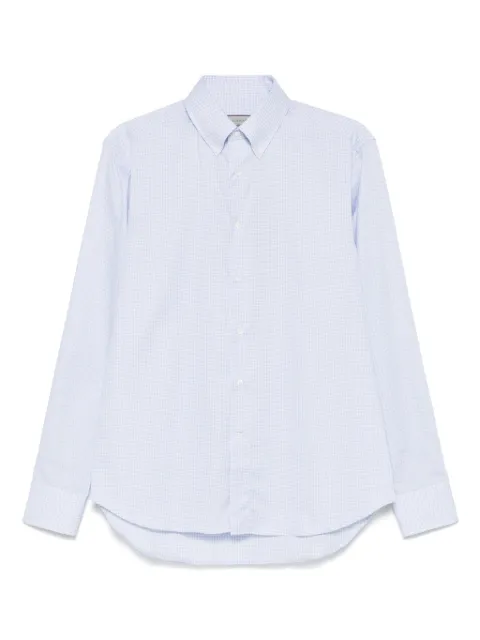 Canali camisa con cuadros estampados