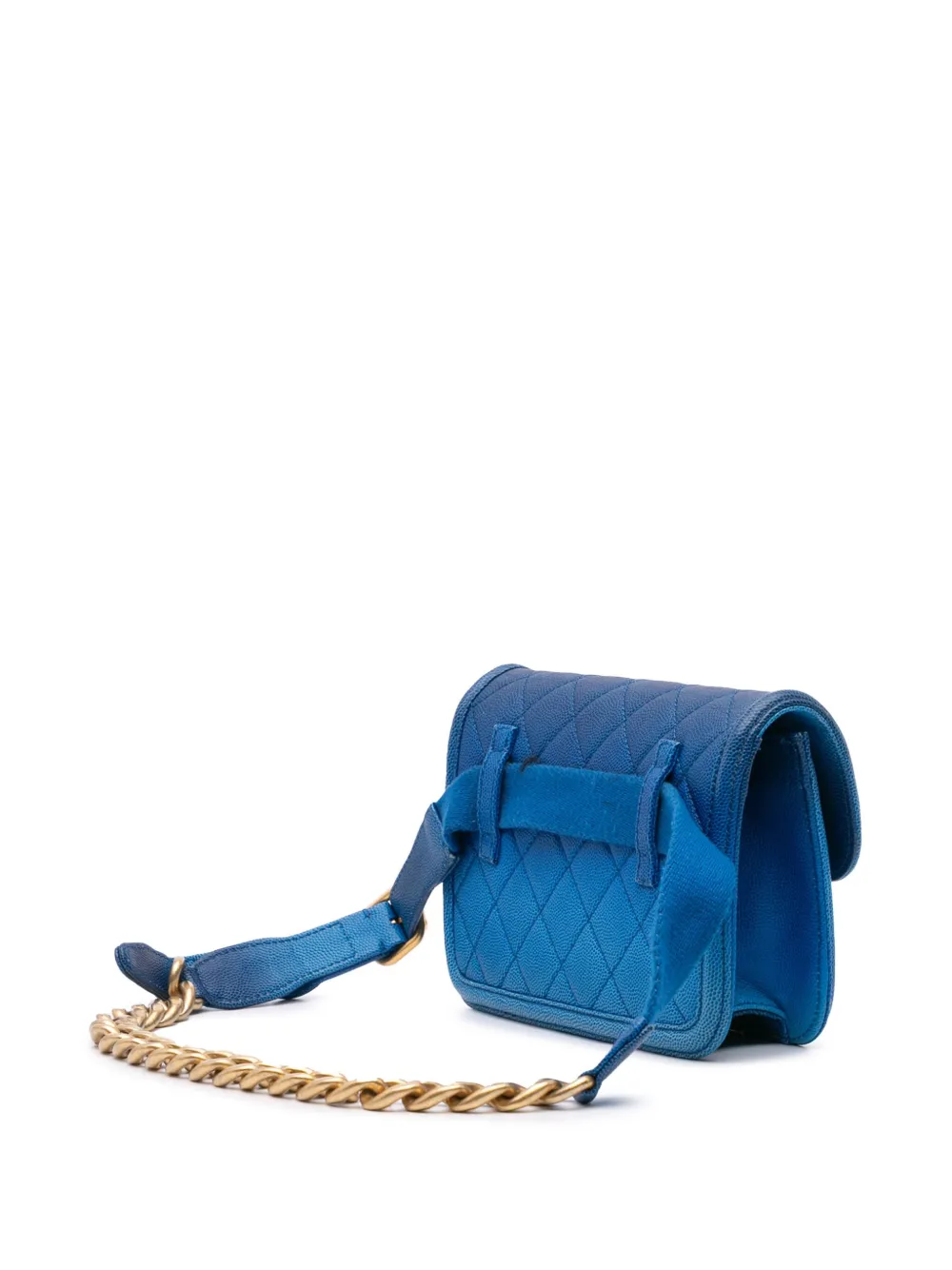 CHANEL Pre-Owned 2019 Quilted Caviar Sunset On The Sea Flap belt bag | Pre-Owned | Image 2