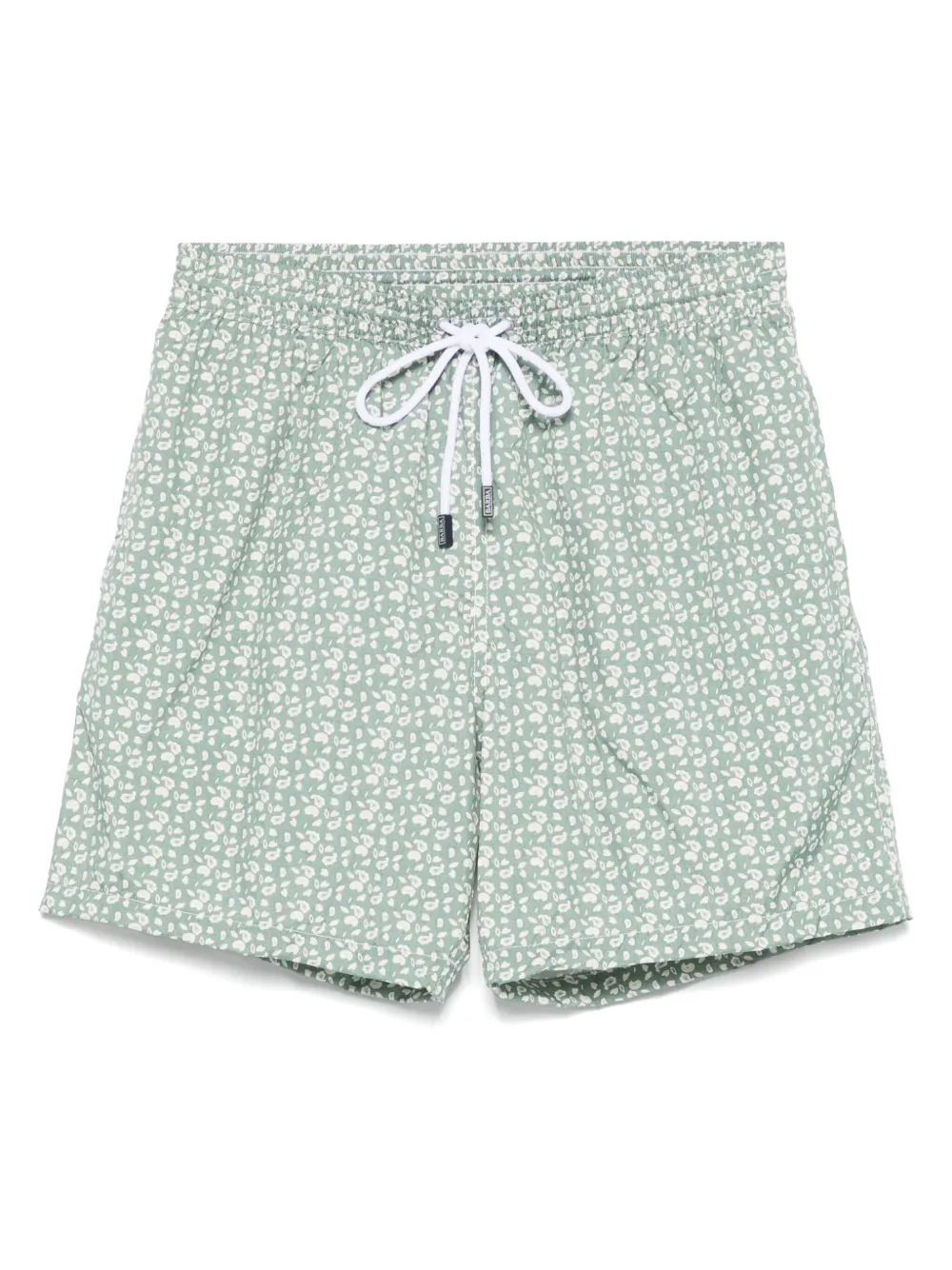 Barba Zwembroek met paisley-print Groen
