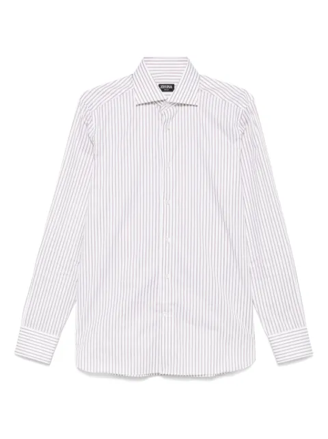 Zegna chemise à rayures