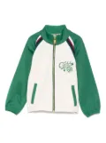 Scotch & Soda Kids rubberised-logo sweatshirt - Neutrals