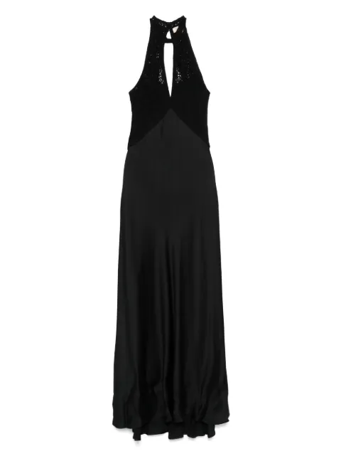TWINSET panelled maxi dress
