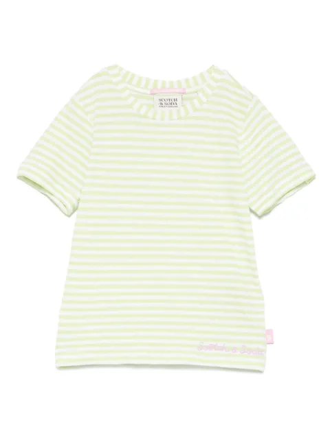 Scotch & Soda Kids striped T-shirt