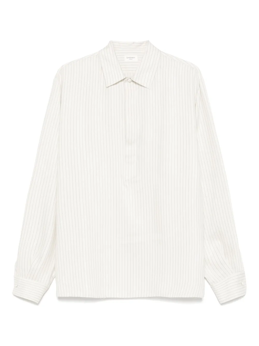 Saint Laurent camisa con rayas estampadas | neutro | Image 1