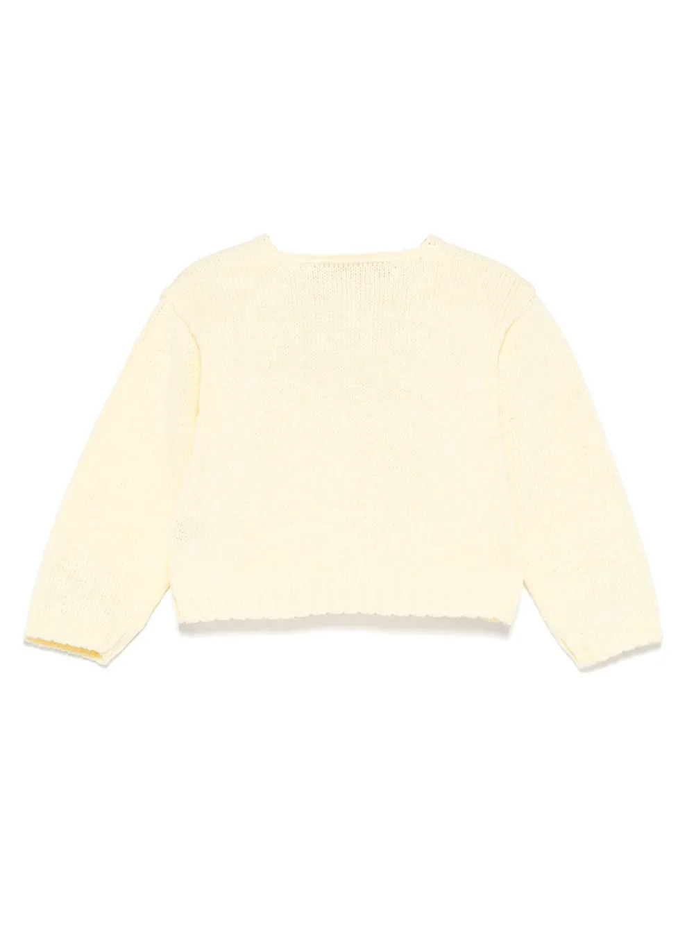 Little Bear Katoenen vest Geel
