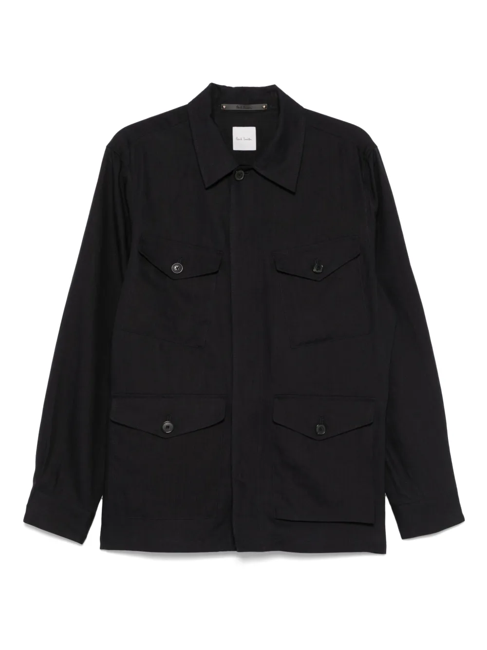 Paul Smith veste en lin à design structuré | bleu | Image 1