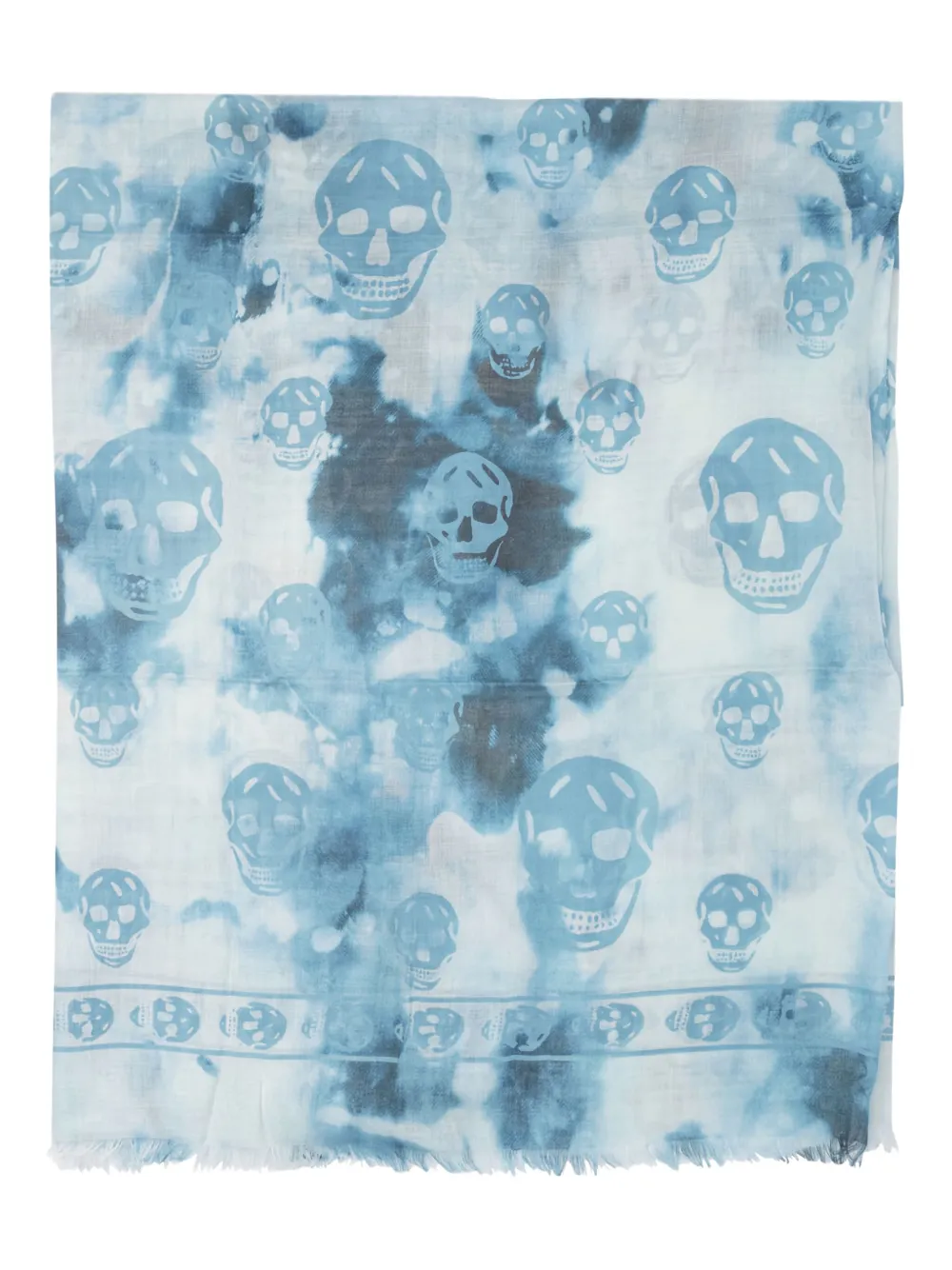 Alexander McQueen skull-print scarf | Neutrals | Image 1