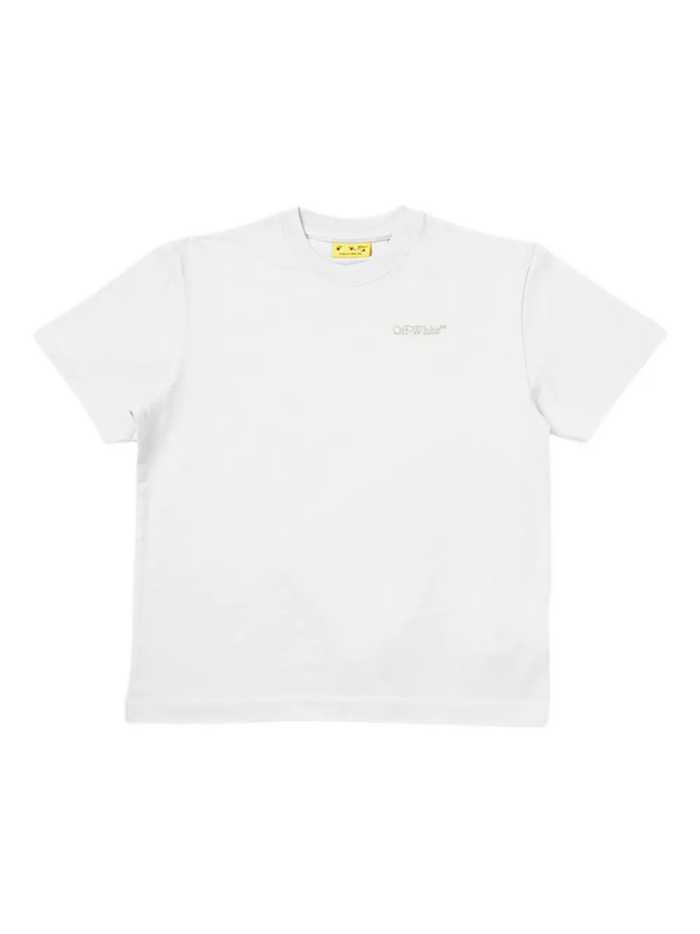 Off-White Kids Drie T-shirts met geborduurd logo Roze
