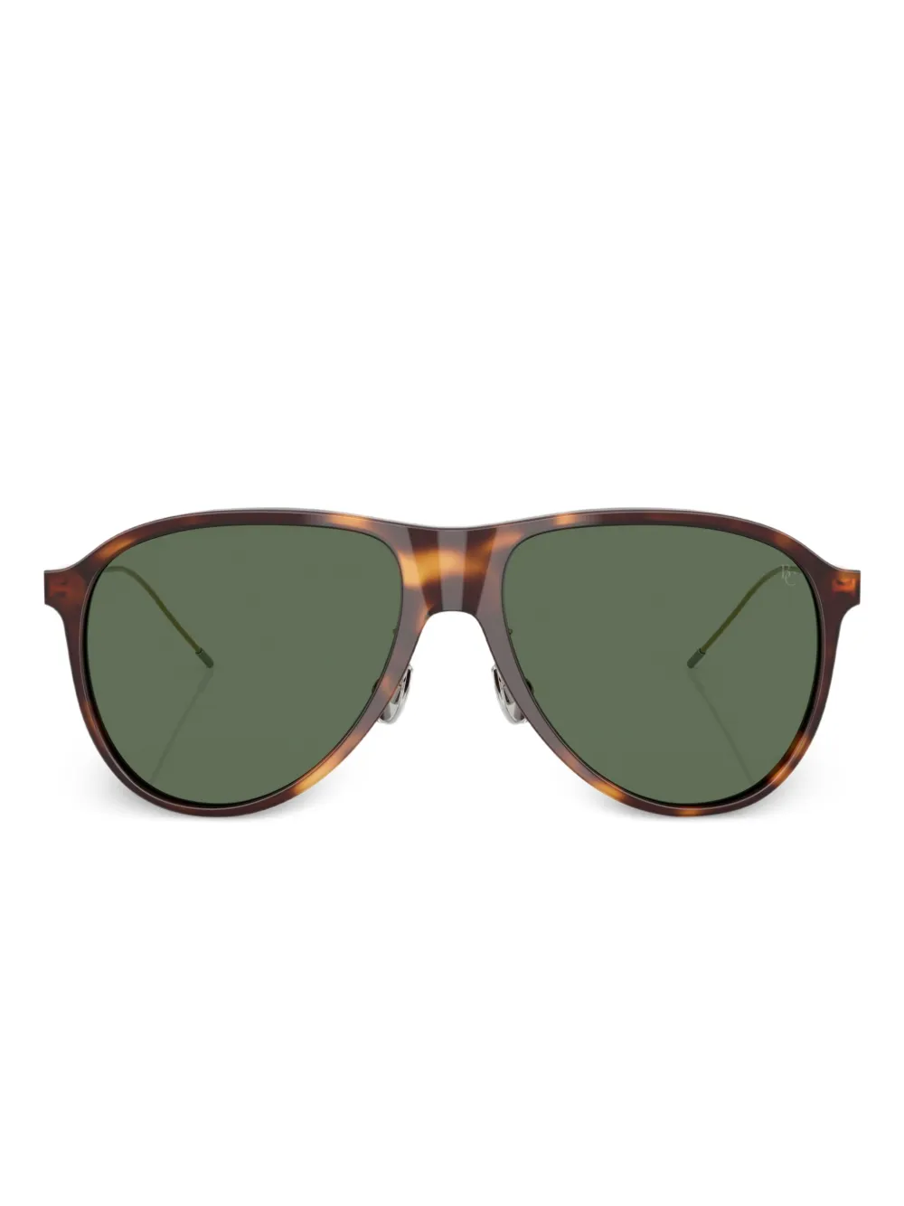 Brunello Cucinelli pilot-frame sunglasses | Brown | Image 1