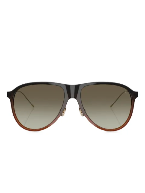 Brunello Cucinelli lentes de sol estilo piloto