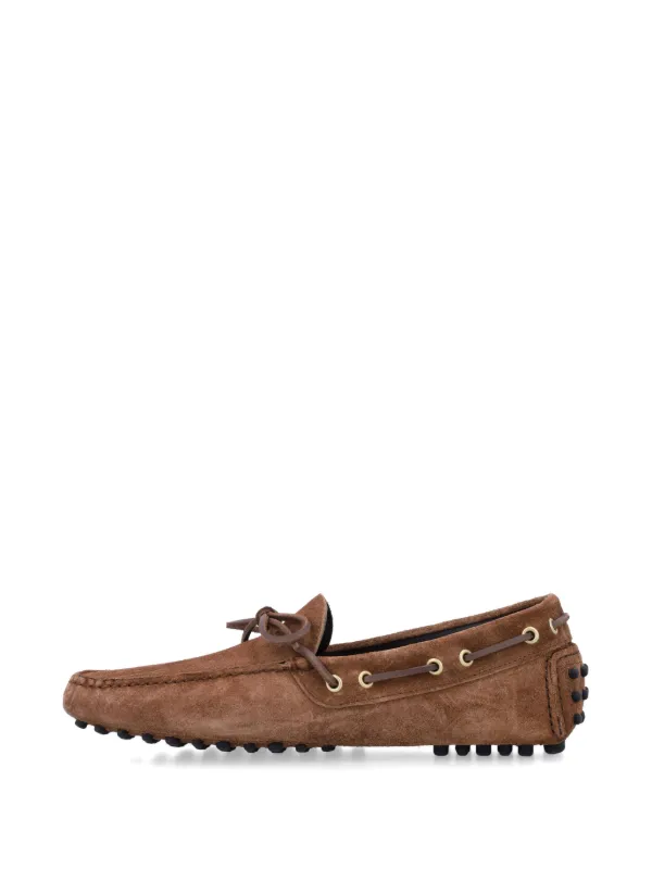 TOM FORD Rod Suede Driving Loafers Brown FARFETCH PH
