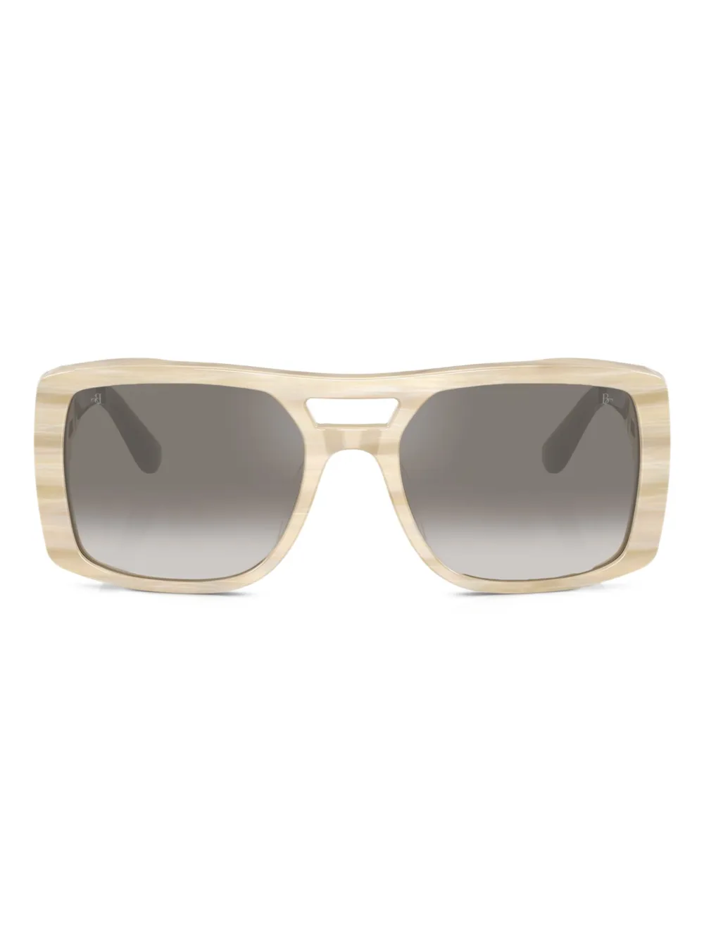 Brunello Cucinelli square-frame sunglasses | Neutrals | Image 1