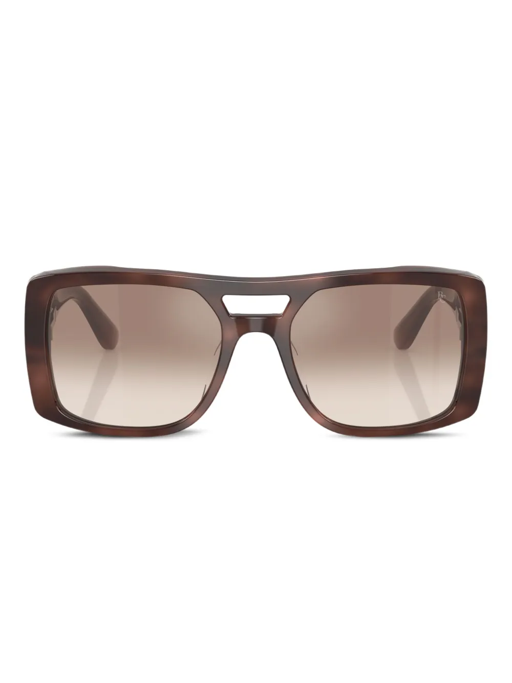 Brunello Cucinelli square-frame sunglasses | Brown | Image 1